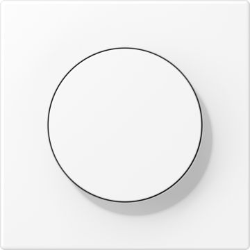 JUNG LS RANGE DIMMER COVER MAT WHITE