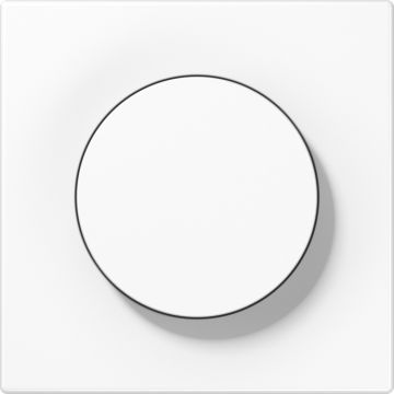JUNG LS RANGE DIMMER COVER ALP. WHITE