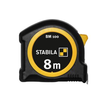 BM 100 POCKET TAPE, 8 M, METRIC SCALE