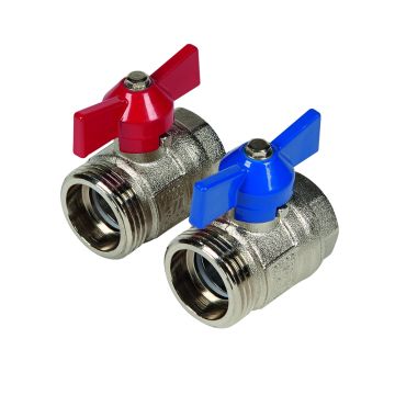 BALL VALVE ST 1X 1 WITH GASKET, NICKEL BALL VALVE ST 1X 1 WITH GASKET, NICKEL