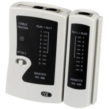 GRY TESTER U/FTP RJ12/RJ45