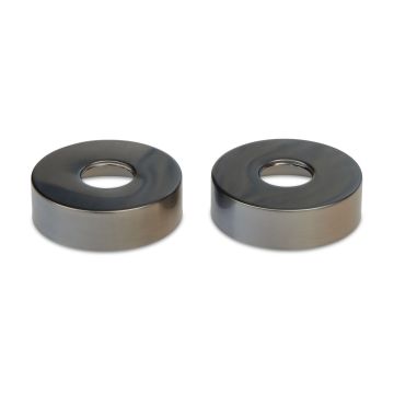 ROSETTE 74MM SET 2PCS GUN METAL