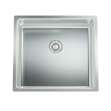 Lanesto Giro 914 spoelbak rvs radius 20 490 x 440  