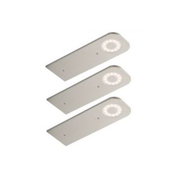 Lanesto Ischia set 3 rvs touchdimmer Lanesto Ischia set 3 rvs touchdimmer