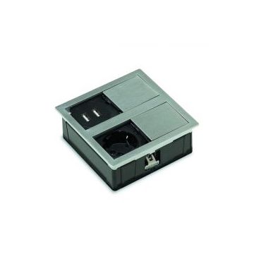 Lanesto Slide RVS-look 1 ST en USB-A en USB-C