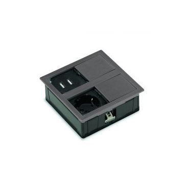 Lanesto Slide Gun Metal  1 ST en USB-A en USB-C