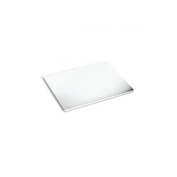 Rugwandpaneel 600 x 650 mm rvs met MDF montageplaat   