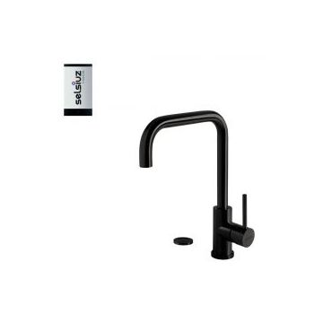 Selsiuz | Push haaks Gun Metal Titanium | Single boiler
