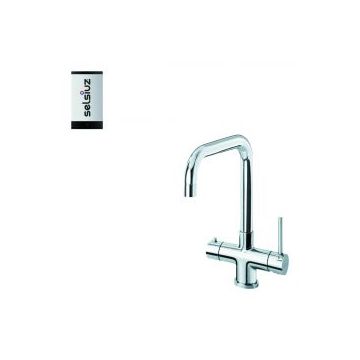 Selsiuz | Push & Turn Haaks Verchroomd | Single boiler