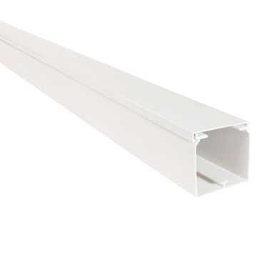 CANA CABLE DUCT 40X40 WHITE 9010 2M