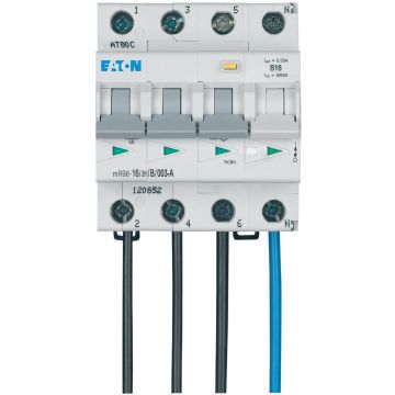EATON 1742431 RCBO 3P+N B16 4MOD