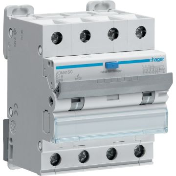 RCBO 4P 6KA B-16A 30MA A