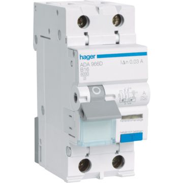 RCBO 1P+N 6KA C-20A 30MA A
