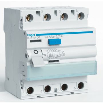 UK CDA440G ALS 4P 40A 30MA KL. A