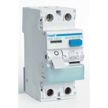 UK CDA540G ALS 2P 40A 30MA KL. A