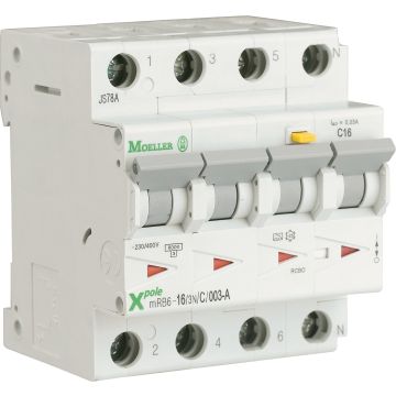 EATON 120677 RCBO 3P+N C20 4MOD