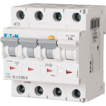 EATON 120681 RCBO 3P+N C20 4MOD
