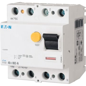 EATON PFIM RCCB 4P A40 4MOD