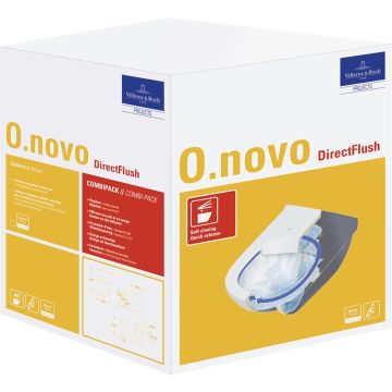 VNB ONOVO WALLHUN TOILET DF PACK WHITE