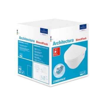 VNB ARCHI WALL HUNG TOILET DF PACK WT