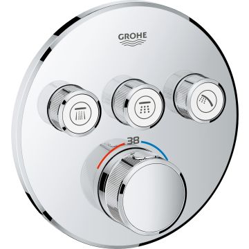 SC THERMOSTAT CONC INSTAL+3 VALVES RND
