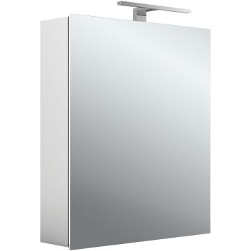 MEE MIRROR CABINET LED 1 DOOR 600 MM