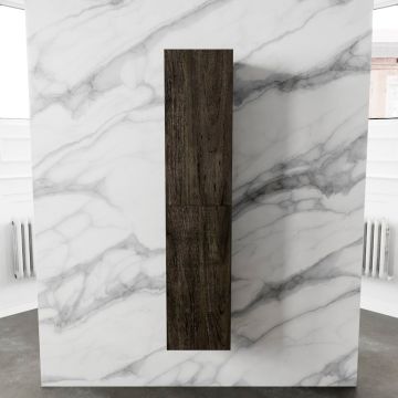 ANNIKA COLUMN CABINET 2D 160 WOOD DBR