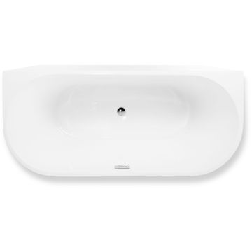 BLUE RASMUS BACK-TO-WALL BATH