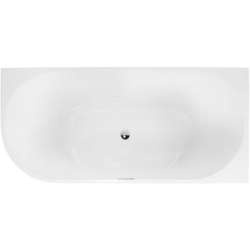 BLUE RASMUS BACK-TO-WALL RIGHT BATH