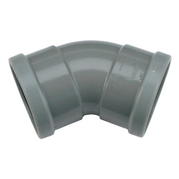 UK PVC BOCHT 110 45GR 2XMANCH