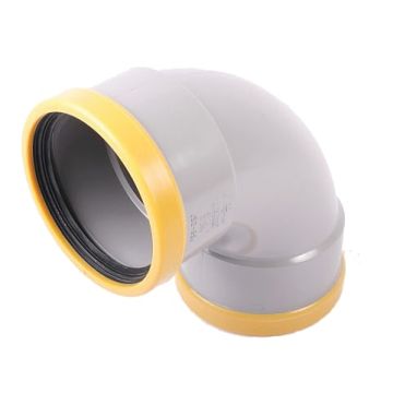 UK PVC BOCHT 110 90GR 2XMANCH