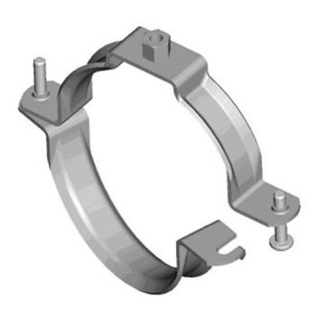 SOL CLAMP STEEL 75MM NUT M8/M10