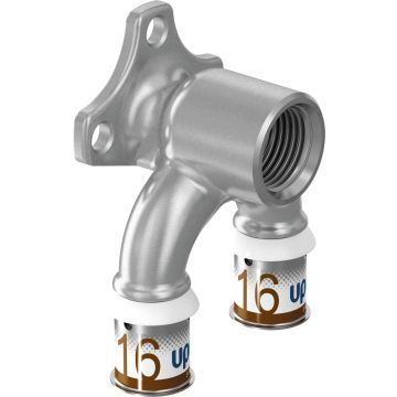 S-PRESS PLUS U-WALLPLATE 20X1/2X20 BI