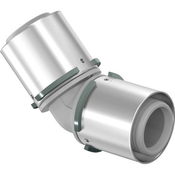 S-PRESS ELBOW 45Â° PPSU 63-63