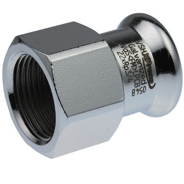 02405 ST PR COUPLING 3/4INCH-22MM 02405 ST PR COUPLING 3/4INCH-22MM