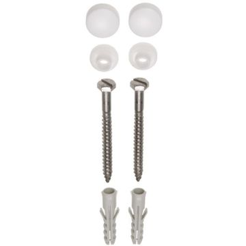 UK FISI CLOSETBEV 75MM VERZ WIT X2