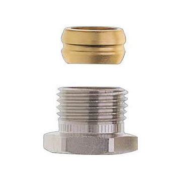 HEIM COMP.SET MESS CHROME 1/2X15 BU