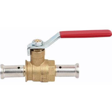 HENCO BALL VALVE 2 X PRESSFITTING 16X16