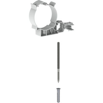 SAFE PP FIXATIONBRACKET V2.0 80MM WHITE