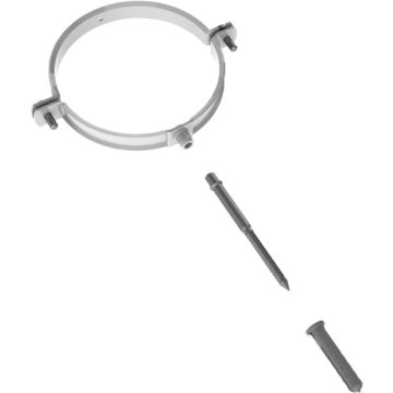 BURGERHOUT ALU BRACKET 100 M8X100 WHITE